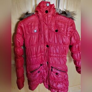 Girls (M) Urban Republic Hooded puffer jacket